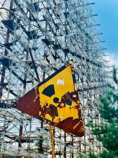 Tschernobyl und andere nukleare Orte des Planeten