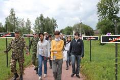 CHORNOBYL EXCLUSION ZONE. PEOPLE LIVE AND WORK