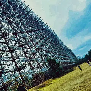 The secret object of the USSR - Duga (Russian Woodpecker)