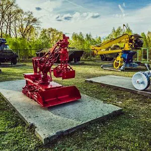 Exposition von Robotern und Technologie Liquidatoren