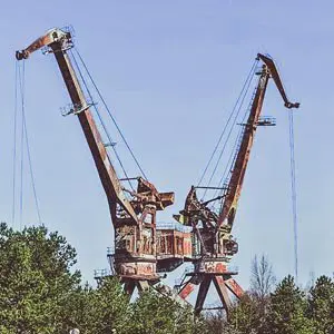 Abandoned cargo port